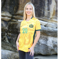 SAM KERR 2023 AUSTRALIA WOMENS WORLD CUP HOME JERSEY