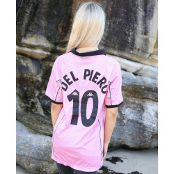 DEL PIERO JUVENTUS PINK AWAY JERSEY