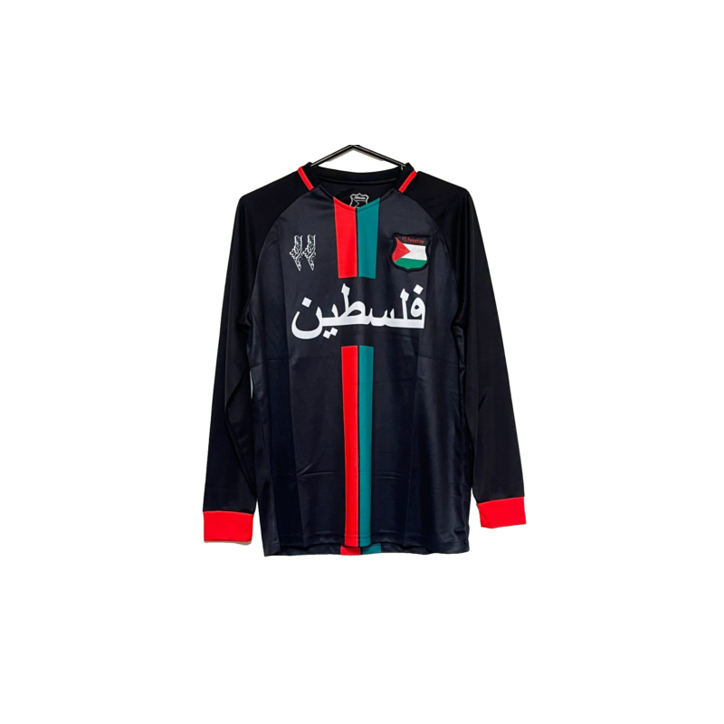 PALESTINE LONG SLEEVE FOOTBALL JERSEY