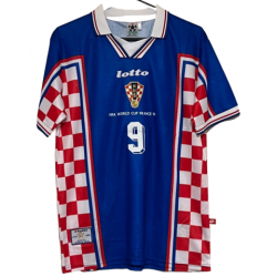 SUKER CROATIA 1998 WORLD CUP JERSEY