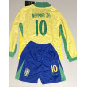 NEYMAR BRAZIL KIDS LONG SLEEVE JERSEY SET