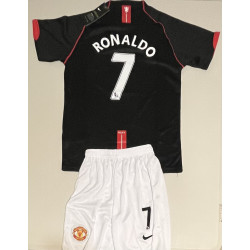 RONALDO MAN U BLACK 07/08...