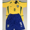 RONALDO 2002 BRAZIL KIDS SET