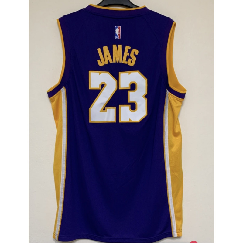 LEBRON JAMES 23 PURPLE ADULT JERSEY