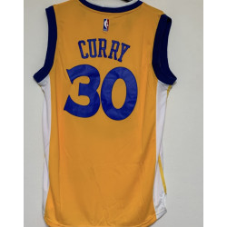 CURRY 30 YELLOW ADULT JERSEY