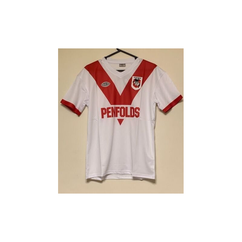 ST GEORGE DRAGONS NRL RETRO POLY JERSEY