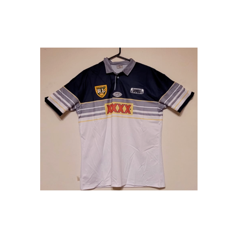 NORTH QUEENSLAND 1995 POLY NRL RETRO RUGBY LEAGUE JERSEY