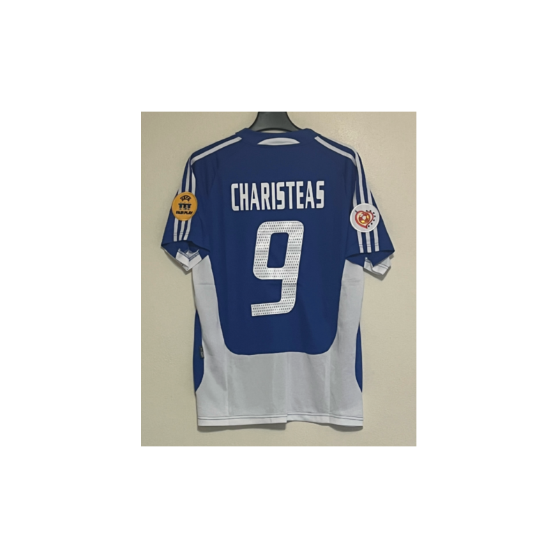 CHARISTEAS GREECE 2004 HOME JERSEY