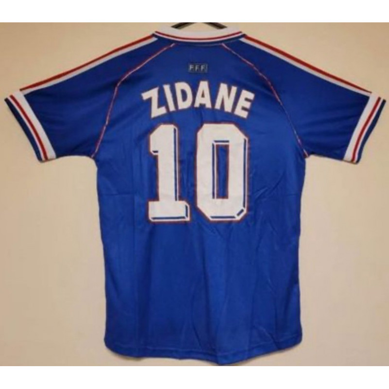 ZIDANE FRANCE 1998 WORLD CUP JERSEY