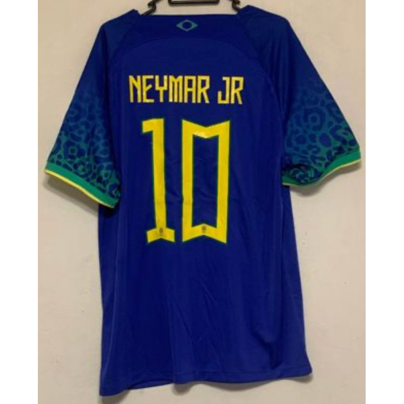 NEYMAR BRAZIL FIFA 22 WORLD CUP AWAY JERSEY