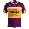 BRISBANE BRONCOS NRL MENS JERSEY SMALL SIZE