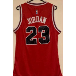 JORDAN BULLS 23 RED JERSEY