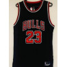 JORDAN BULLS 23 BLACK JERSEY