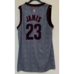 LEBRON JAMES GREY CAVS JERSEY