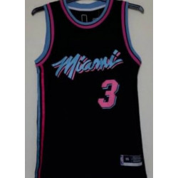 WADE MIAMI BLACK HEAT JERSEY SIZE 3XL