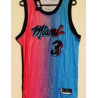 WADE MIAMI HEAT PINK AND BLUE JERSEY