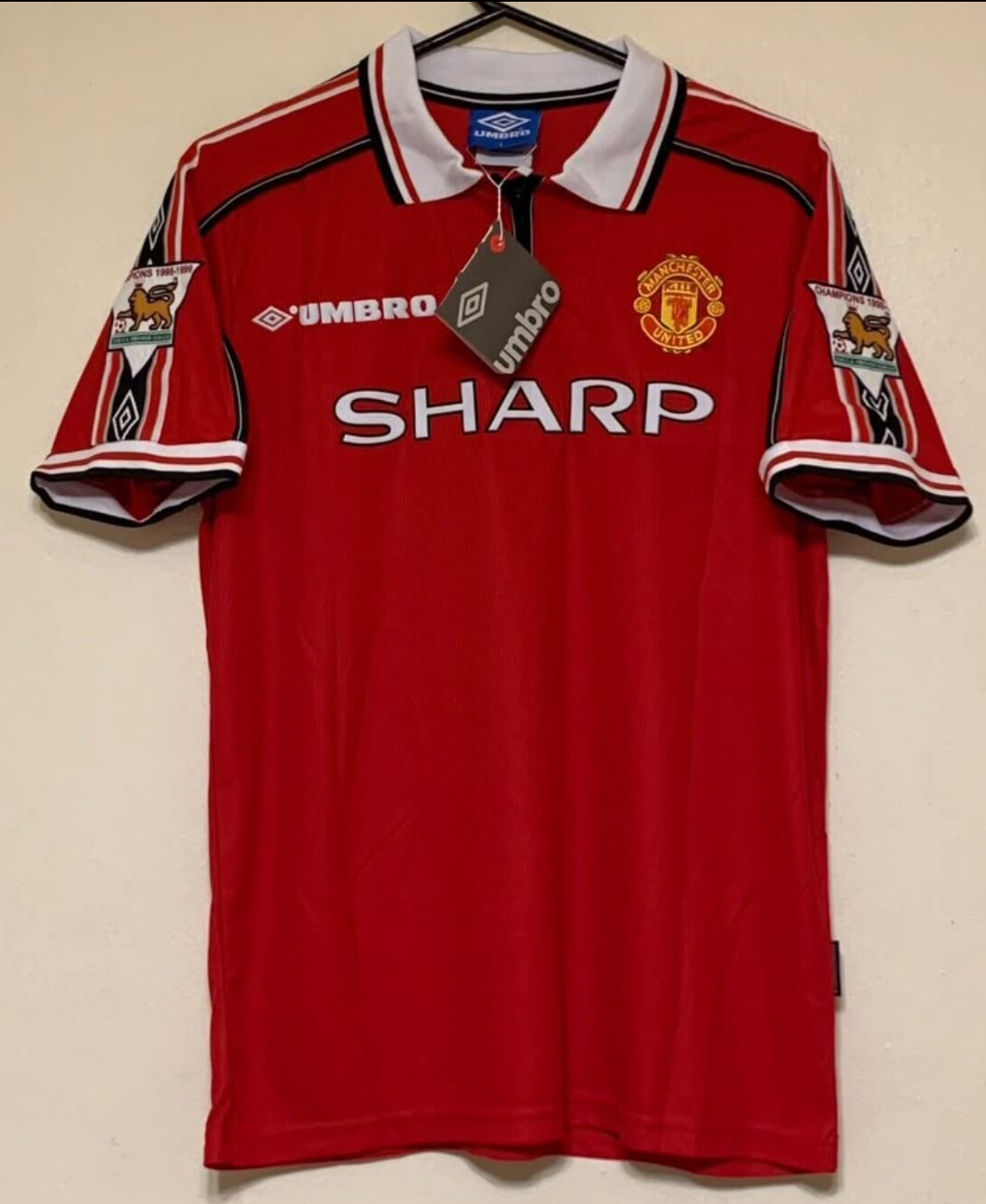 DWIGHT YORKE MAN U 98/99 RETRO JERSEY