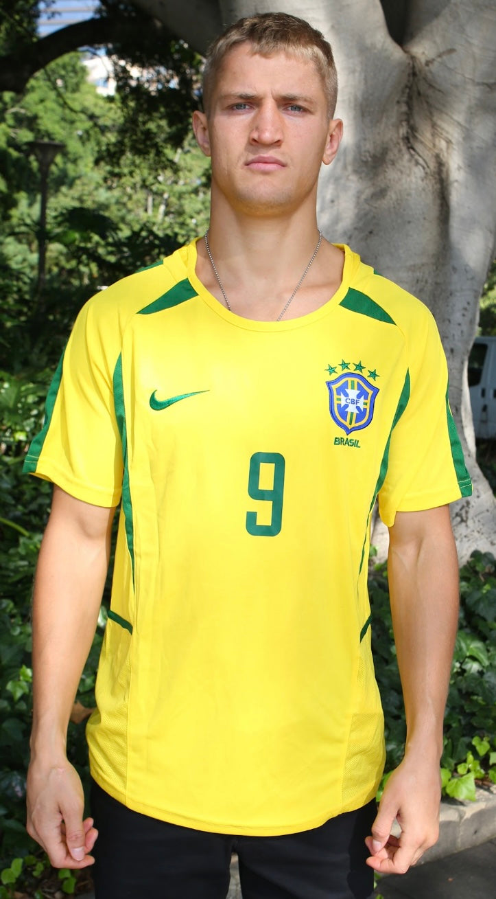 RONALDO 2002 BRAZIL WORLD CUP JERSEY