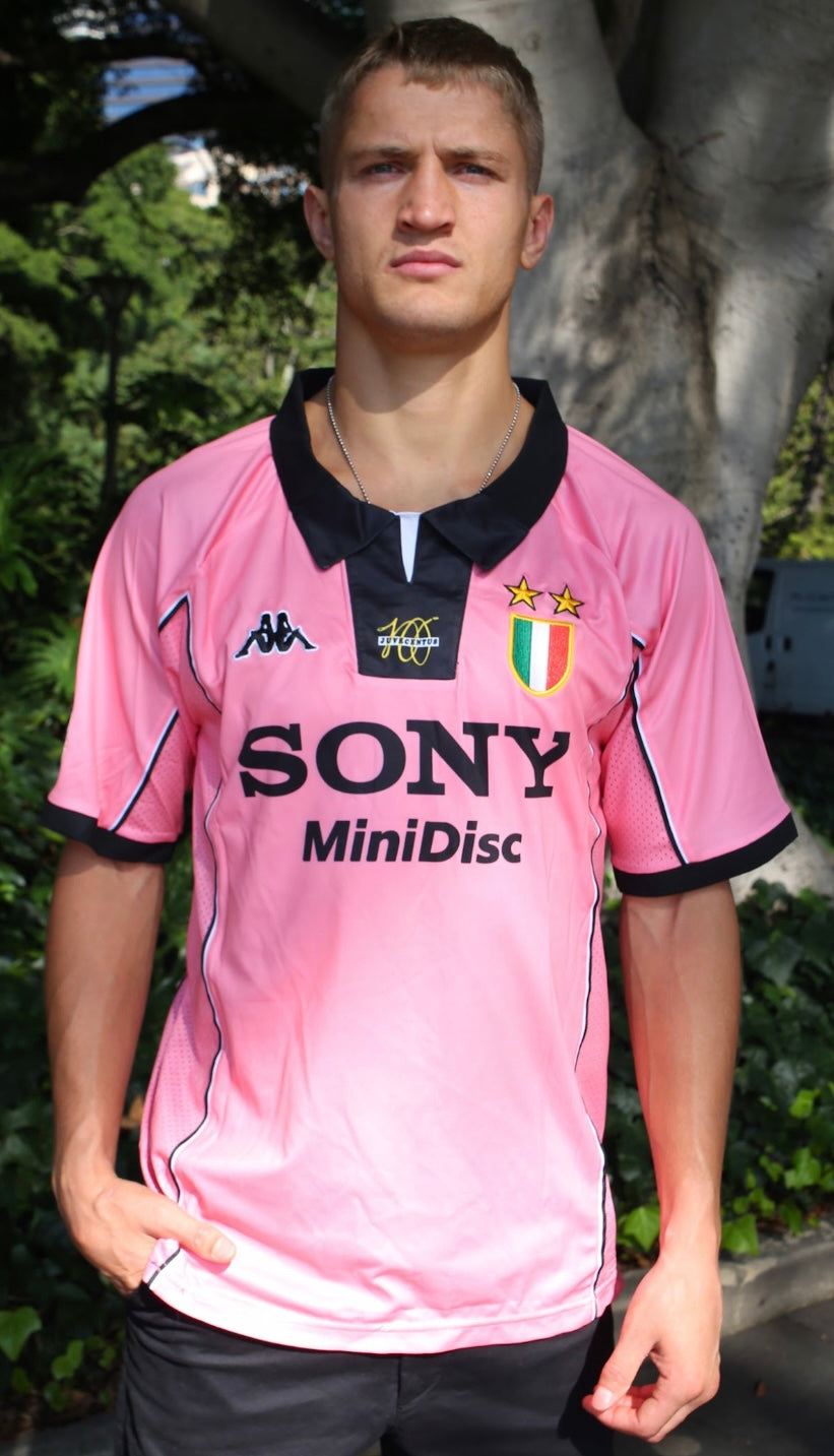 DEL PIERO 100 YEAR JUVENTUS PINK AWAY JERSEY