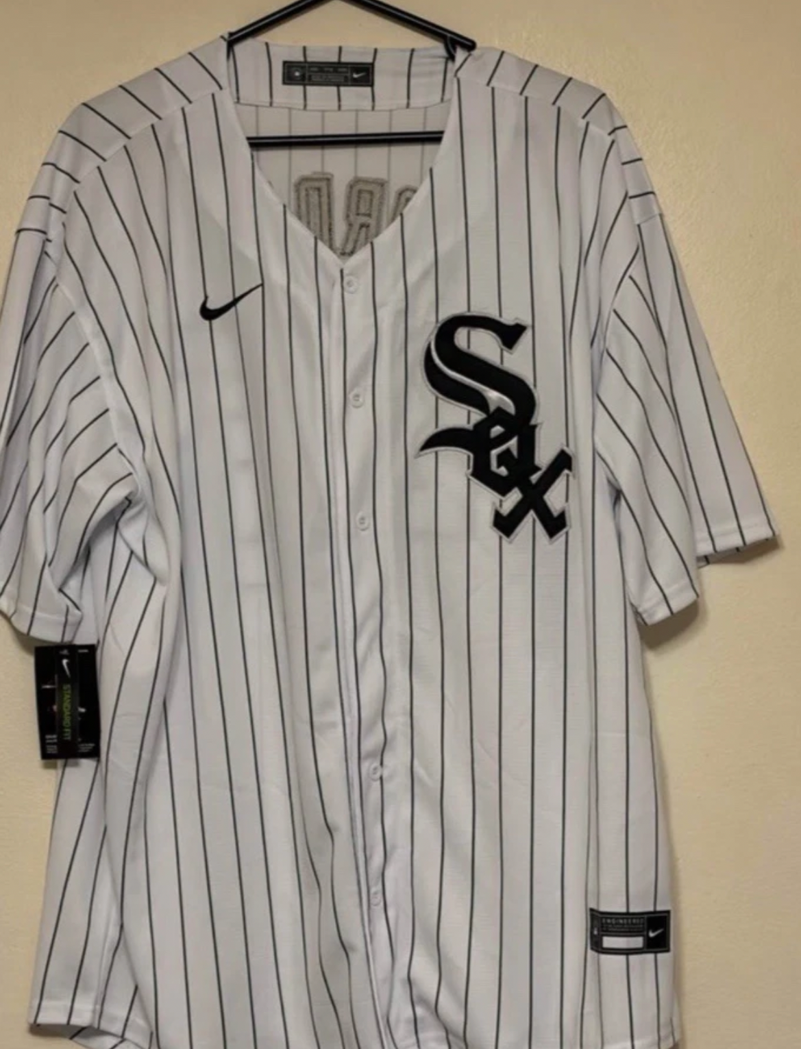 JORDAN 45 CHICAGO WHITE SOX BASEBALL JERSEY