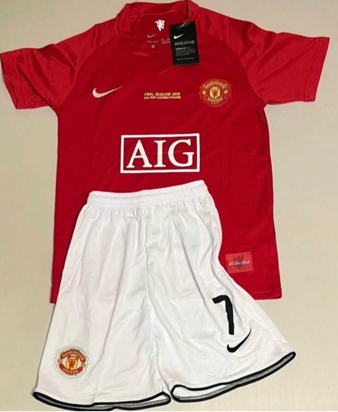 RONALDO 07/08 MAN U HOME KIDS SETS