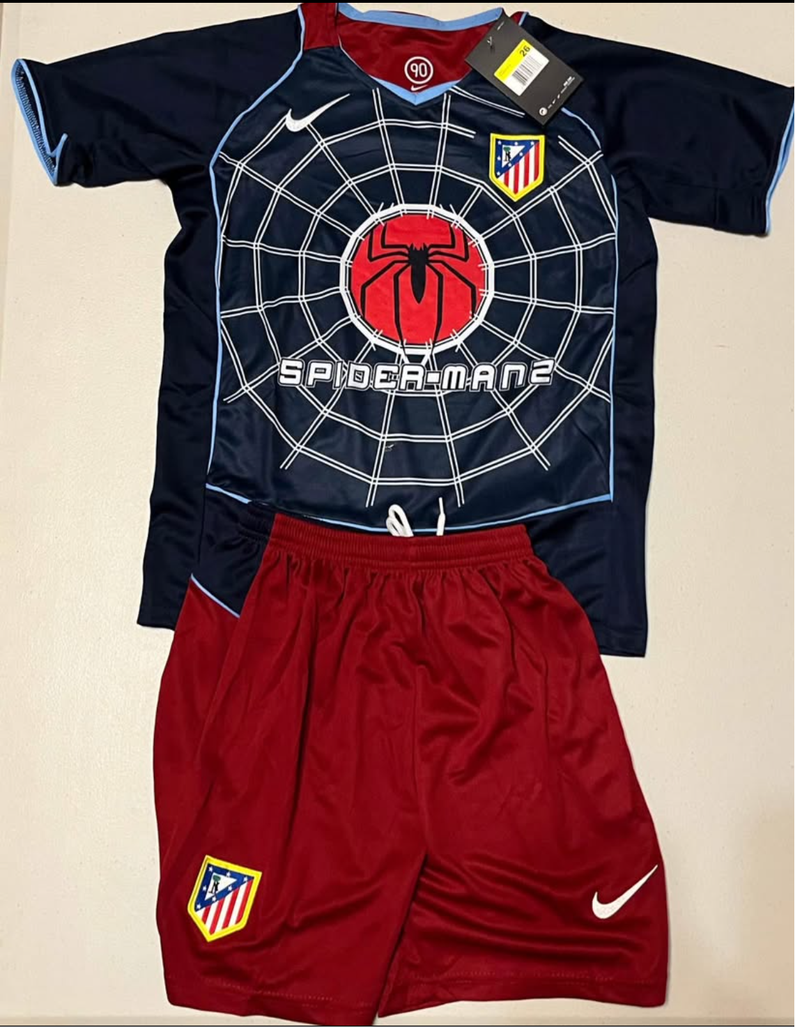 ATHLETICO MADRID SPIDER-MAN 2 KIDS SET