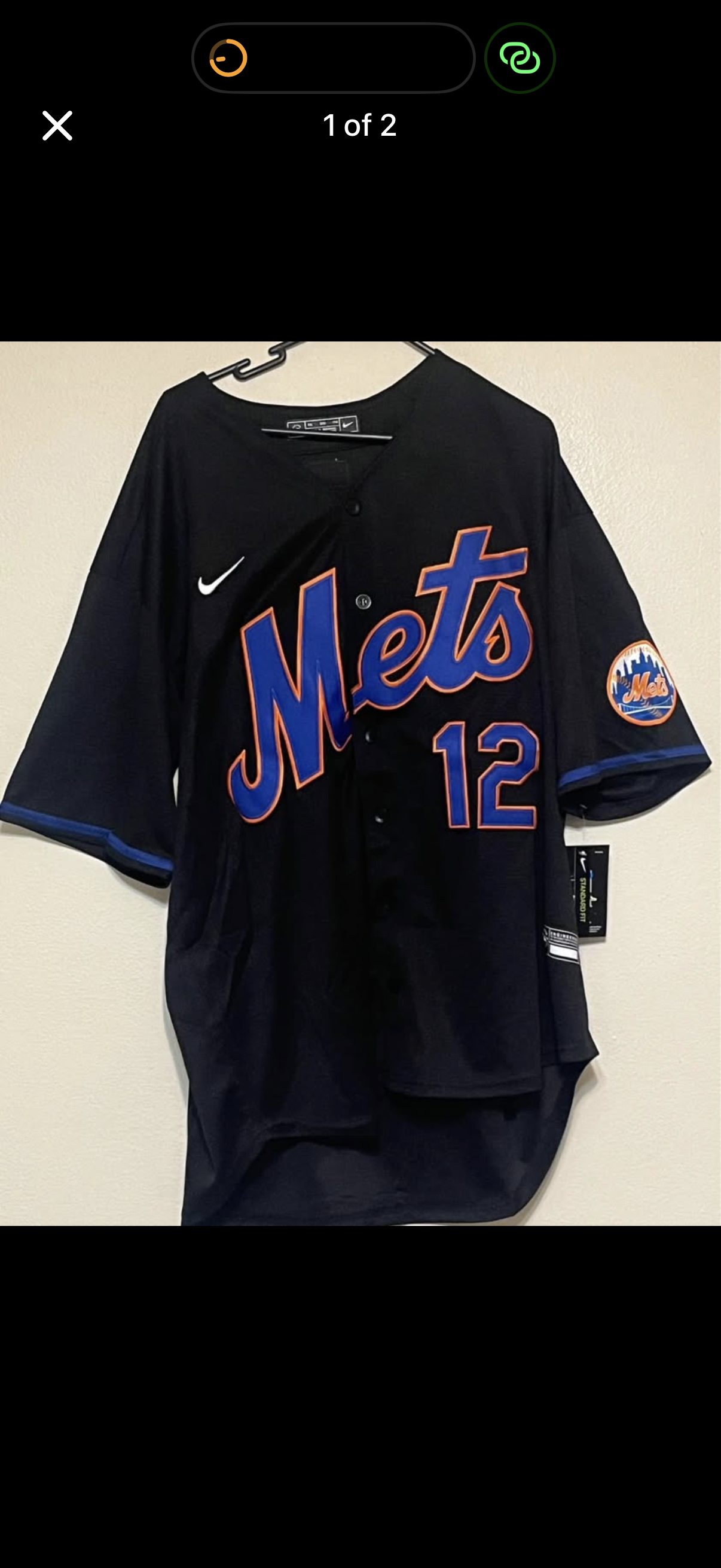 LINDOR METS BASEBALL JERSEY