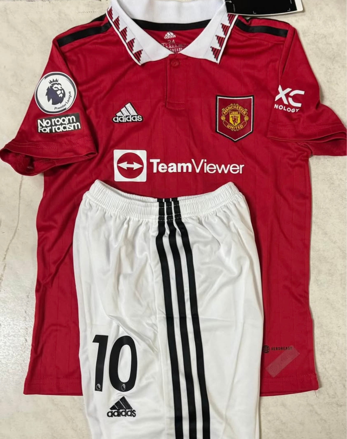 RASHFORD 22/23 MAN UNITED KIDS JERSEY SET