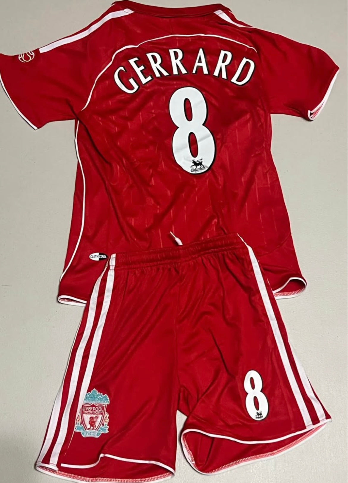 Steven Gerrard Liverpool kids set