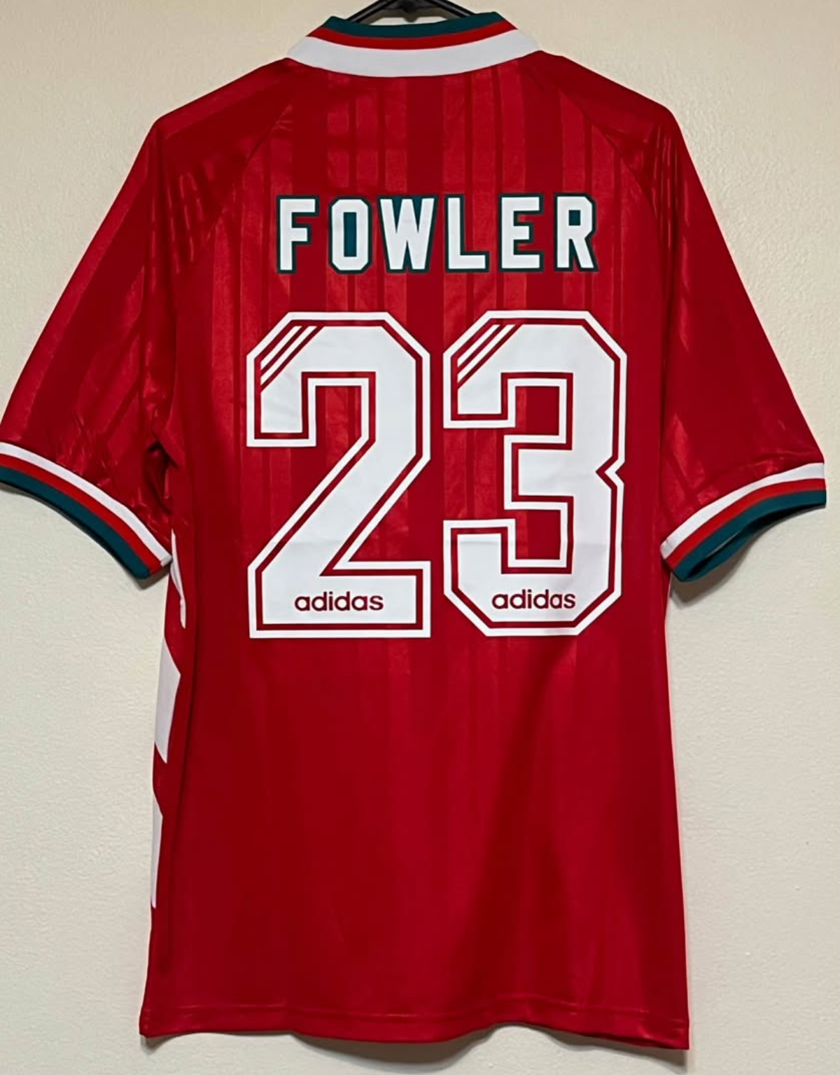 ROBBIE FOWLER LIVERPOOL HOME RETRO JERSEY