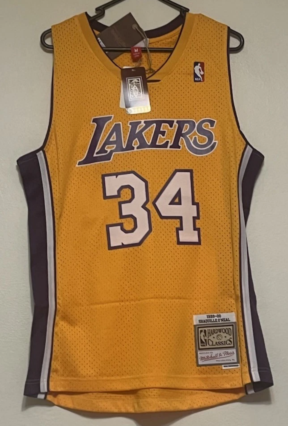 SHAQ LAKERS 1999/00 HOME JERSEY