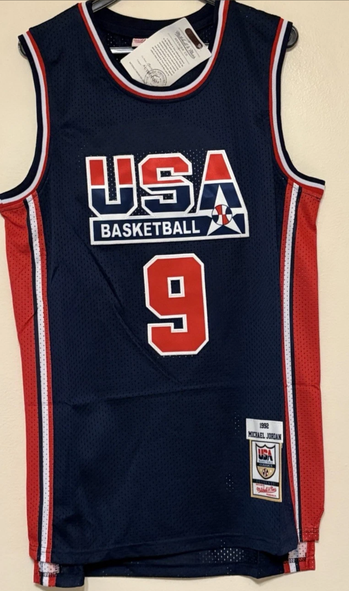 JORDAN 1992 OLYMPICS USA DREAM TEAM JERSEY