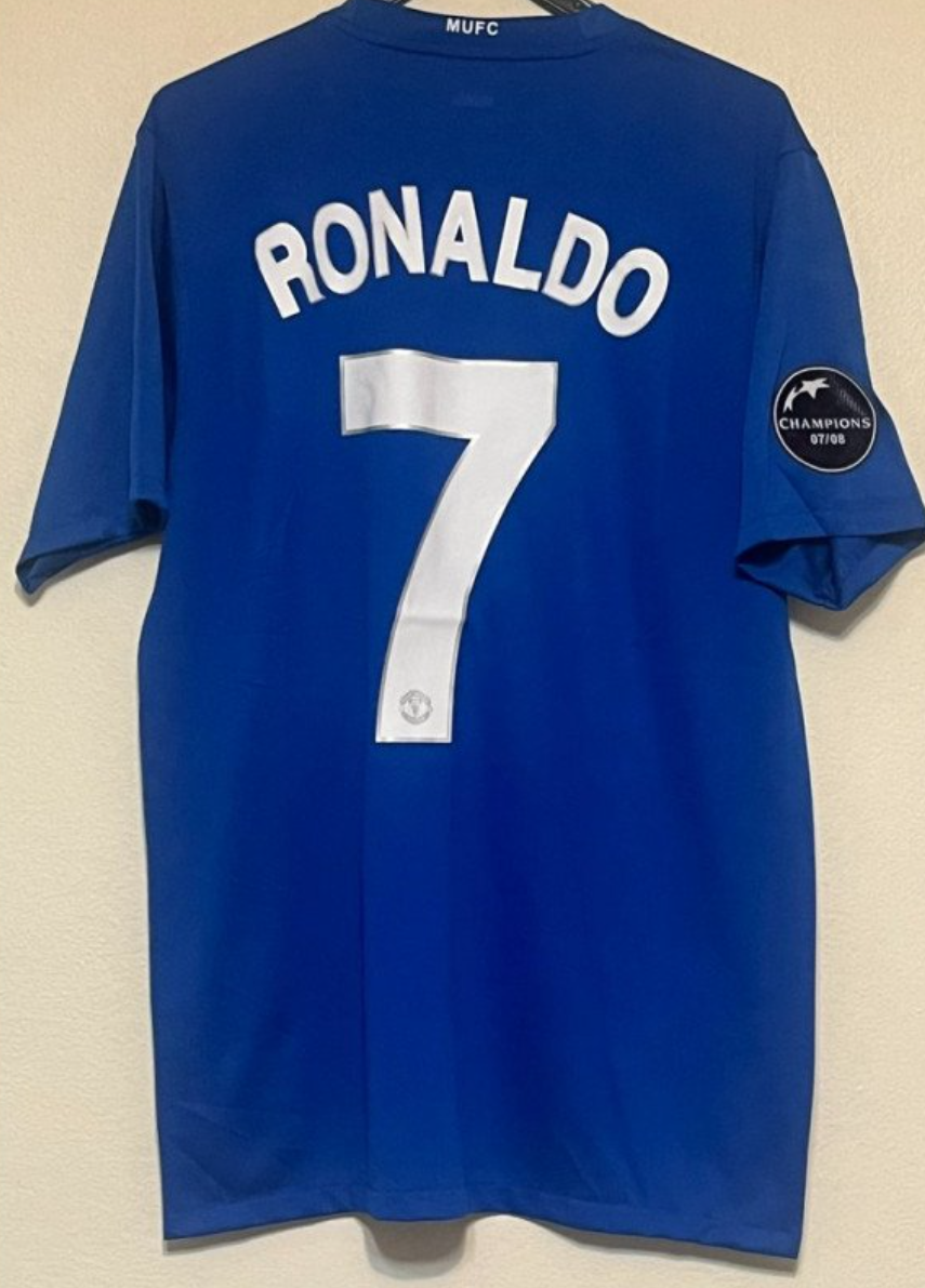 CRISTIANO RONALDO MAN U 2008 FIFA WORLD CLUB CHAMPIONS JERSEY