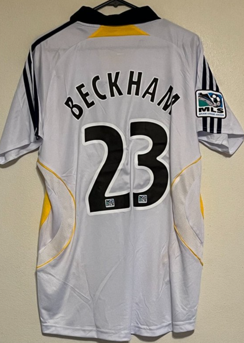 DAVID BECKHAM LA GALAXY JERSEY