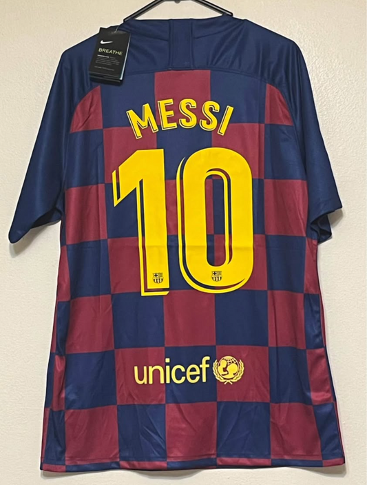 MESSI BARCELONA FC RETRO JERSEY