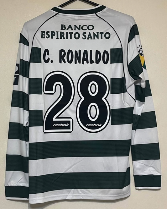 RONALDO SPORTING LISBON LONG SLEEVE JERSEY