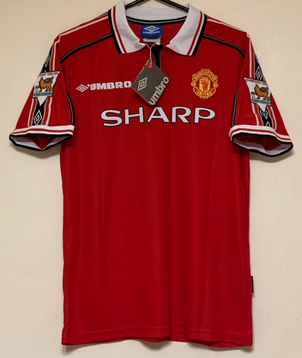 SCHOLES MAN U RETRO JERSEY