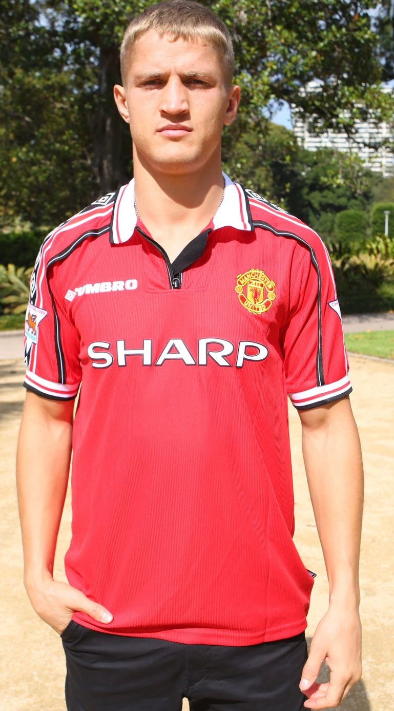 ROY KEANE 16 MAN U 98/99 RETRO JERSEY