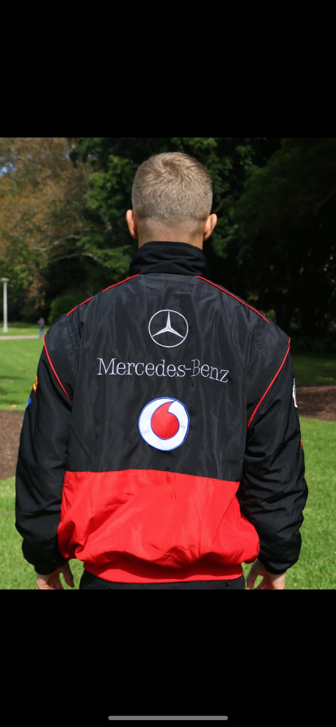 MERCEDES F1 ADULT WINTER RACING JACKET