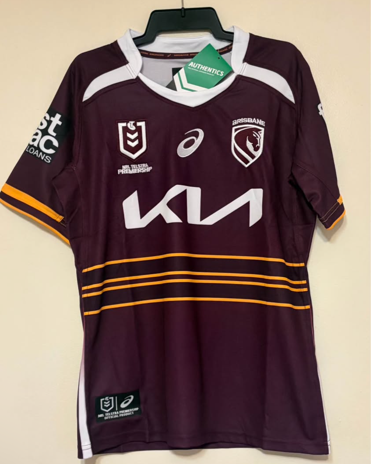BRISBANE BRONCOS 2026 NRL HOME JERSEY