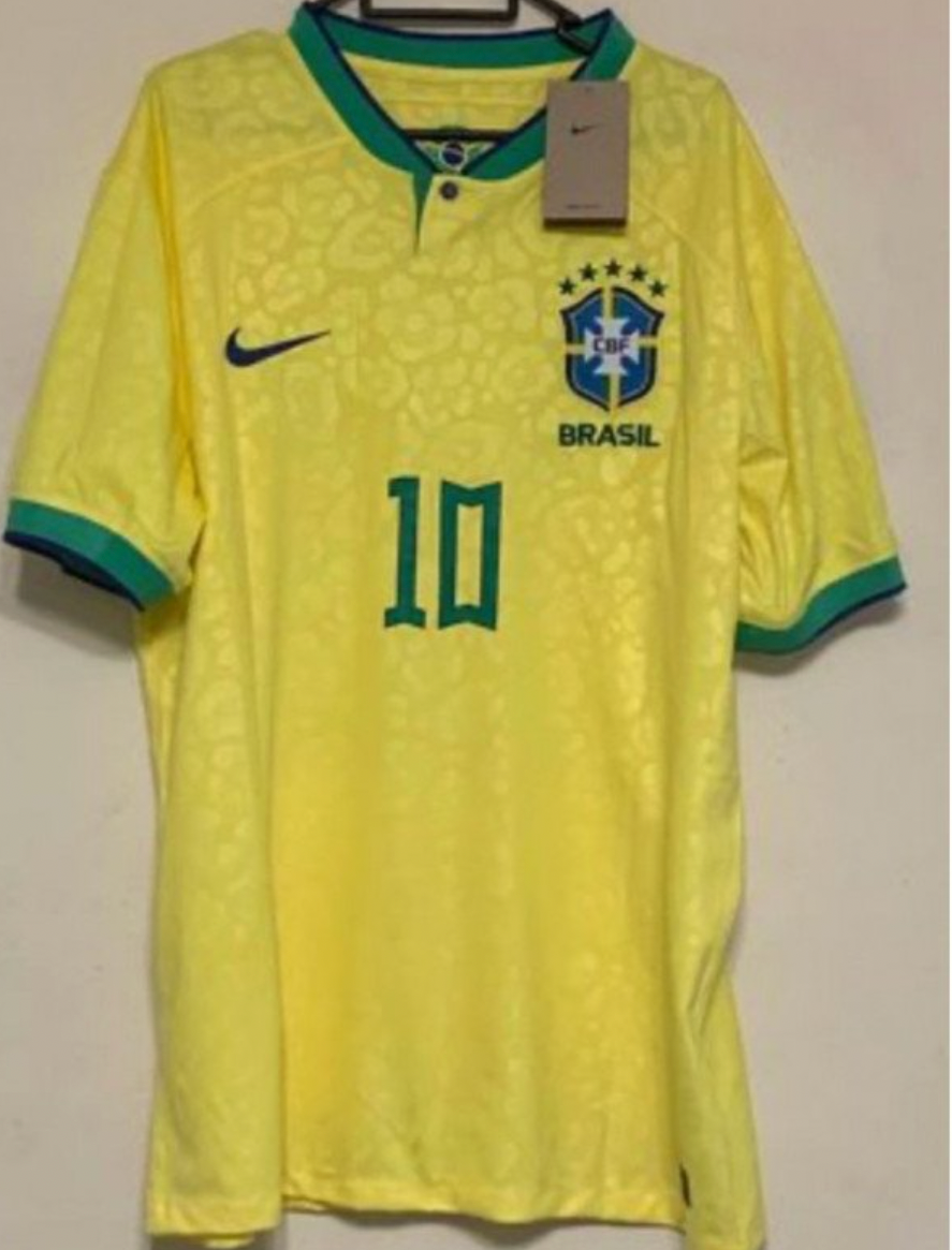 PELE BRAZIL JERSEY