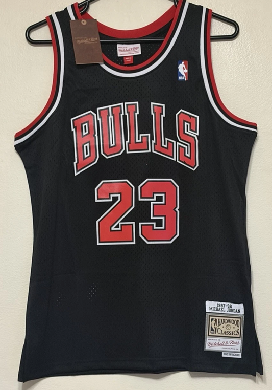 JORDAN BULLS NBA 1997/98 BLACK JERSEY