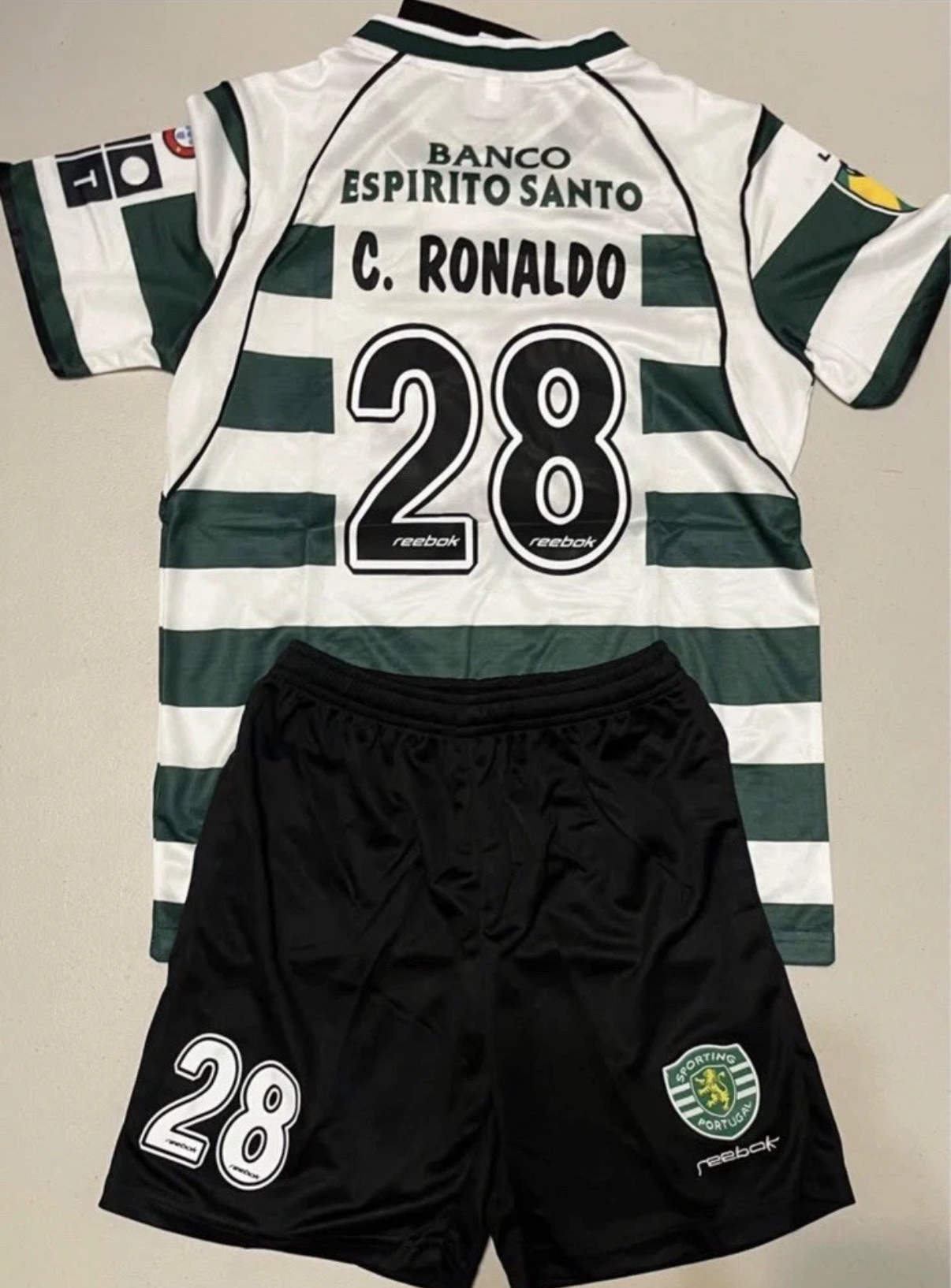RONALDO SPORTING 28 KIDS SET
