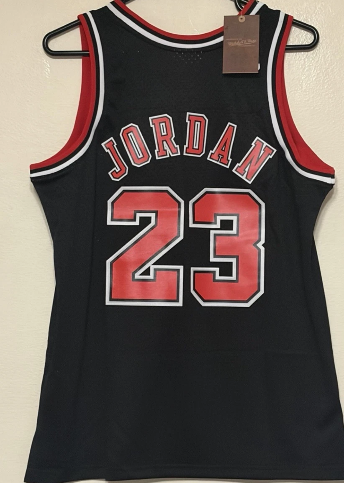 JORDAN BULLS NBA 1997/98 BLACK JERSEY