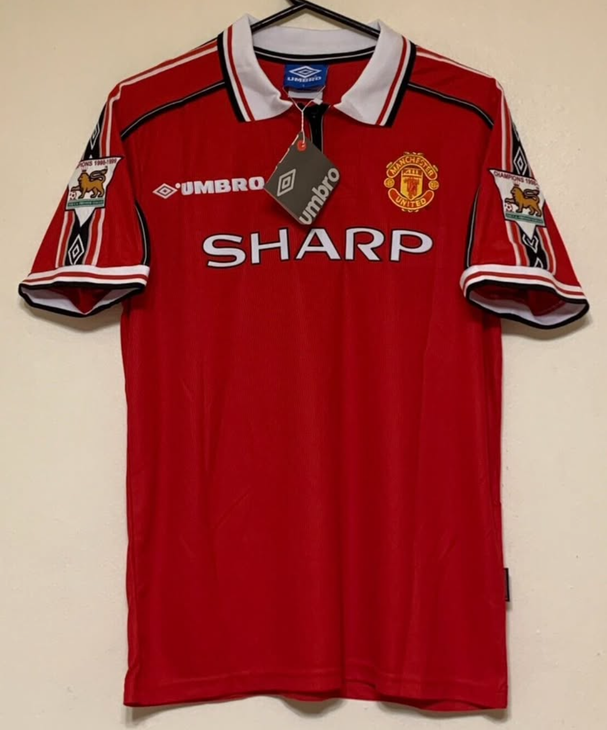 PAUL SCHOLES 18 MAN U 98-99 RETRO JERSEY