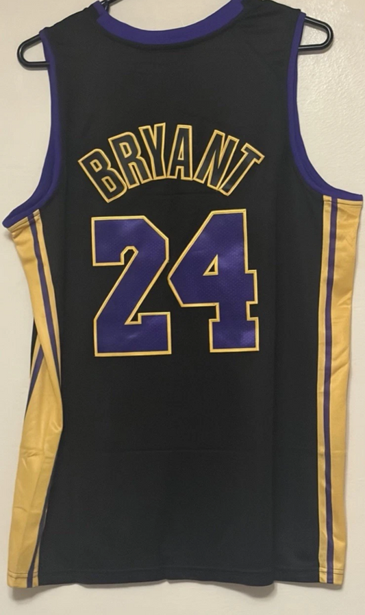 KOBE BRANT 2009/10 BLACK LA LAKERS JERSEY
