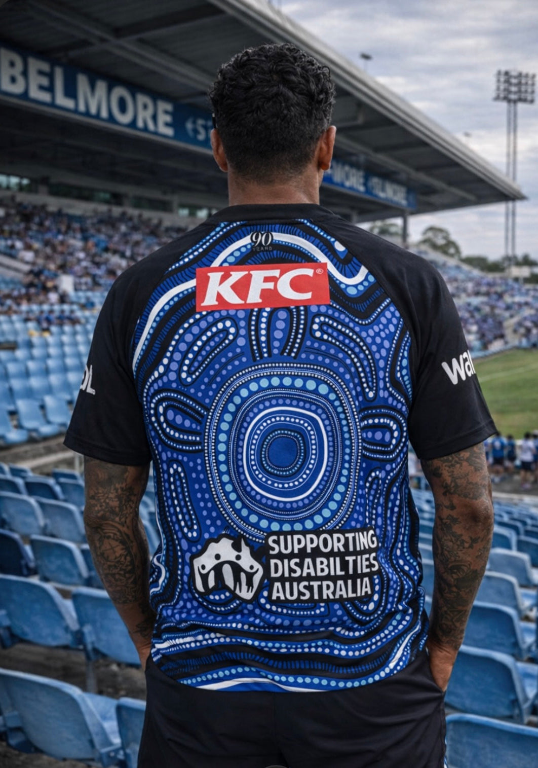 CANTERBURY BULLDOGS NRL INDIGENOUS JERSEY