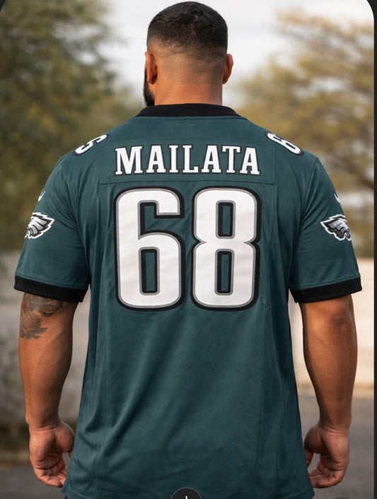 MAILATA PHILADELPHIA EAGLES SUPER BOWL NFL JERSEY