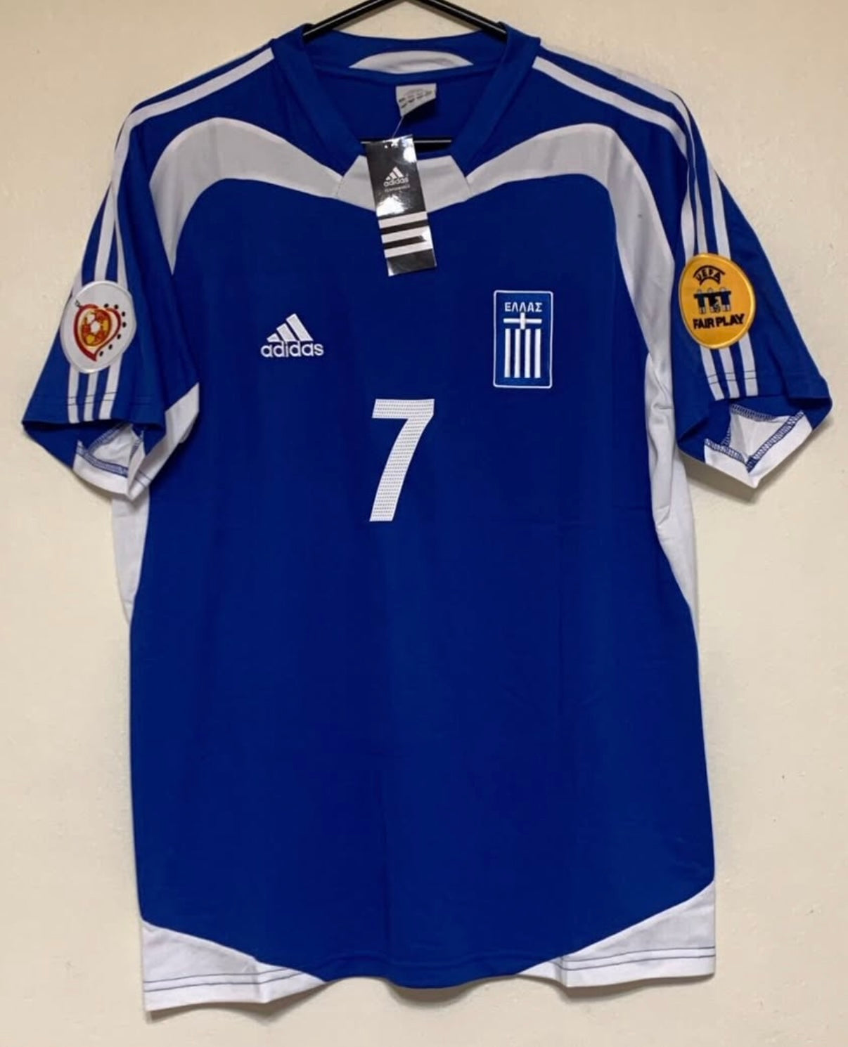 ZAGORAKIS GREECE 2004 EURO HOME JERSEY