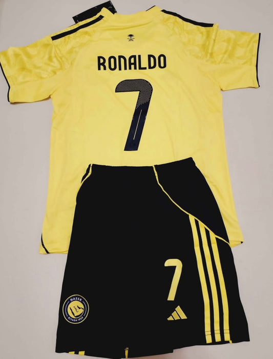 RONALDO AL NASSR 2025/26 HOME KIDS SET